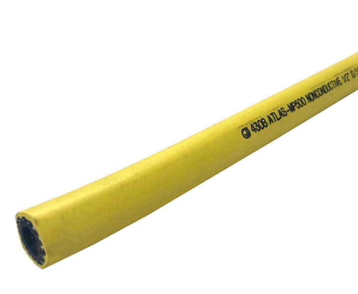 4308 atlas mp500 non conductive msha yellow hose