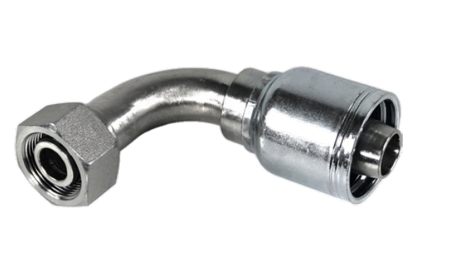 série 1279 série jb12lfsorm90 joint torique femelle 24 cône série l (légère) din 3865 90 coude métrique