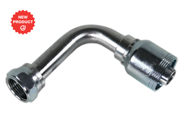 4004l series jb40fs90l series female swivel jic 37 flare 90 elbow long drop