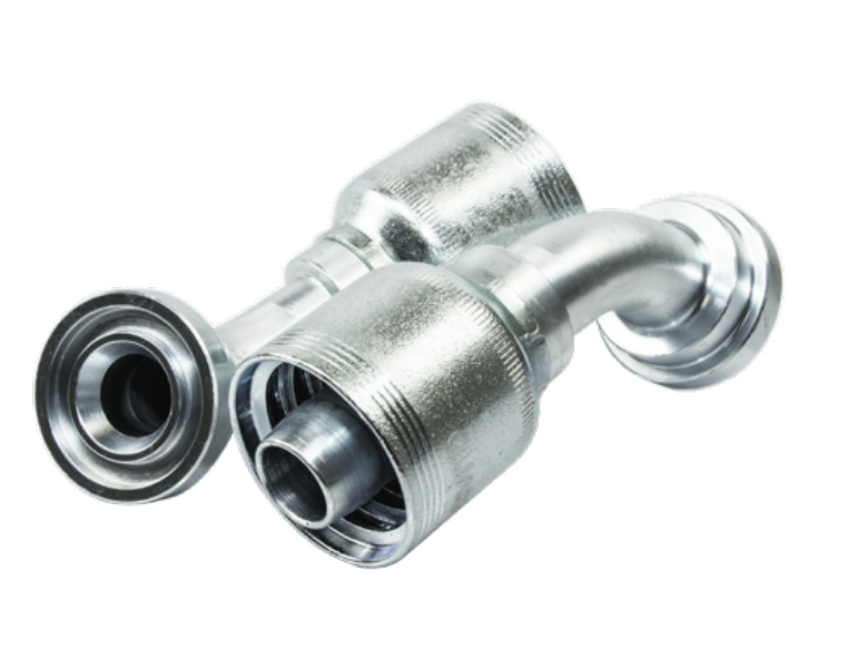 Série 4036 jb40c6145 série sae código 61 flange 45 cotovelo