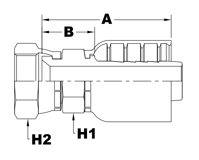 4070 series jb40kfsm series komatsu female swivel 30 flare metric diagram