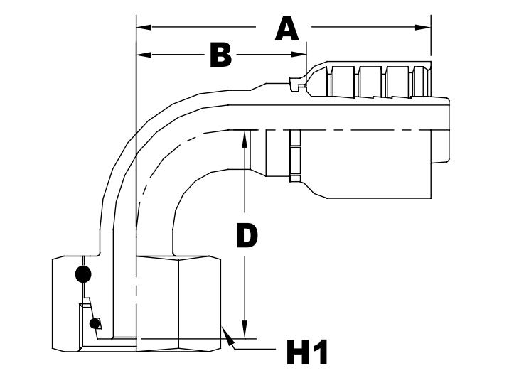 4082 series jb40fsorm series female swivel o ring 24 cone din 3865 s (standard) 90 elbow diagram