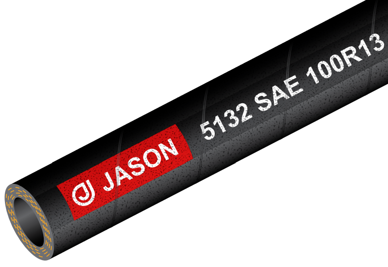 5132 series sae 100r13 din en 856 r13 wrapped msha cover dreamshield extra abrasion resistant cover 4 or 6 spiral hose 5000 psi constant pressure