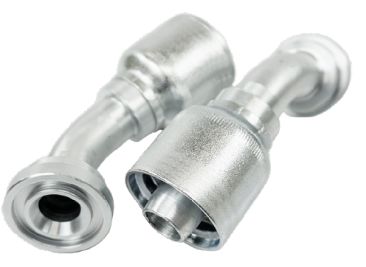 Série 6043 jb60c6245 série sae código 62 flange 45 cotovelo