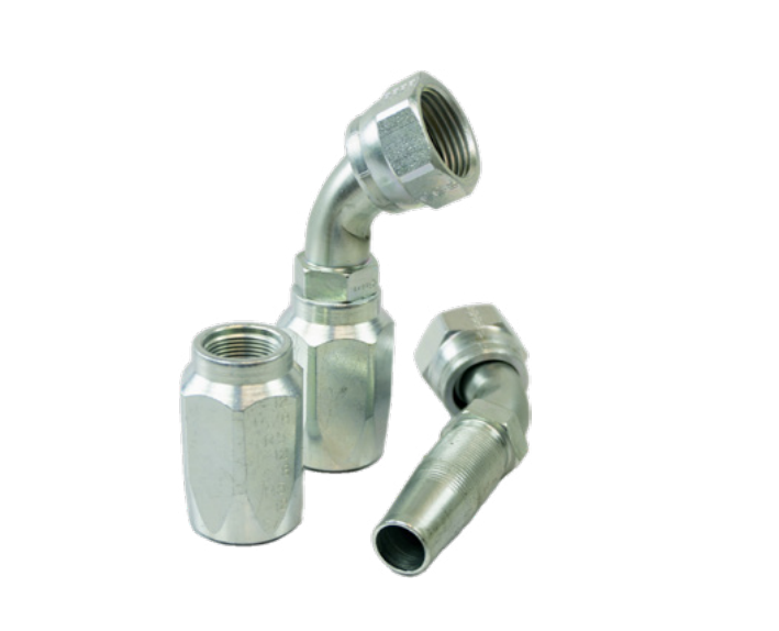 7502 series jfr5fs45 series female swivel jic 37 flare 45 elbow