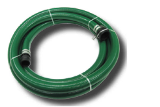 cam & groove coupled green pvc suction hose 4601