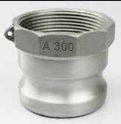 cam & groove couplings a aluminum adapter x female npt