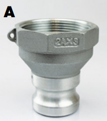 cam & groove couplings adapter x female npt