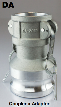 cam & groove couplings coupler x adapter