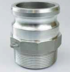 cam & groove couplings f aluminum adapter x male npt