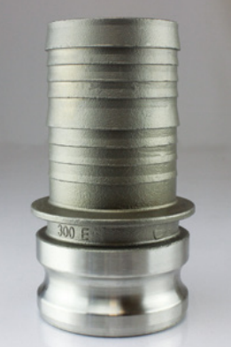 cam & groove couplings part e male adapter x hose shank
