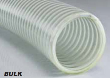 clear white helix pvc water suction hose 4615