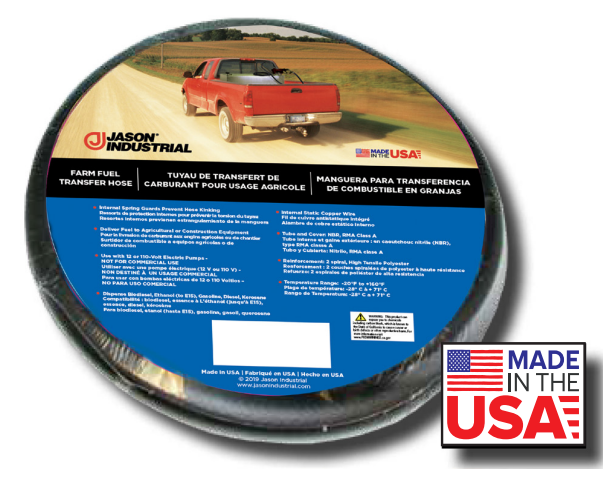 farm tank hose fuel transfer hose black 4126