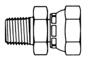 hydraulic fittings & adapters 1404 fem pipe swivel