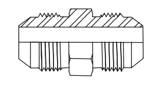 hydraulic fittings & adapters 2403 ml jic x ml jic