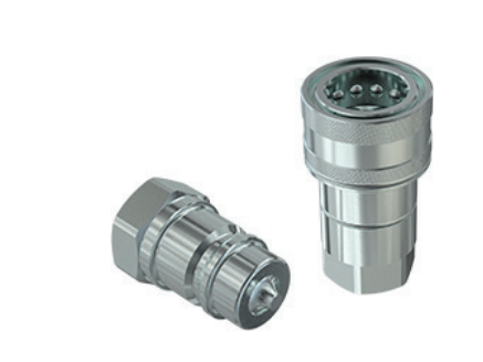 qds1 0808 p coupling set half inch nptf poppet (breakaway)